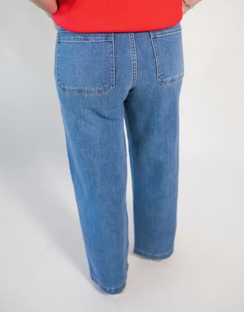 Oat Billie Wide Leg Jean