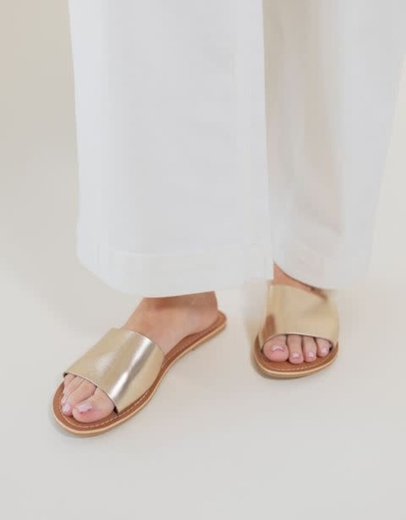 Beach by Matisse Cabana Slide Sandal Gold