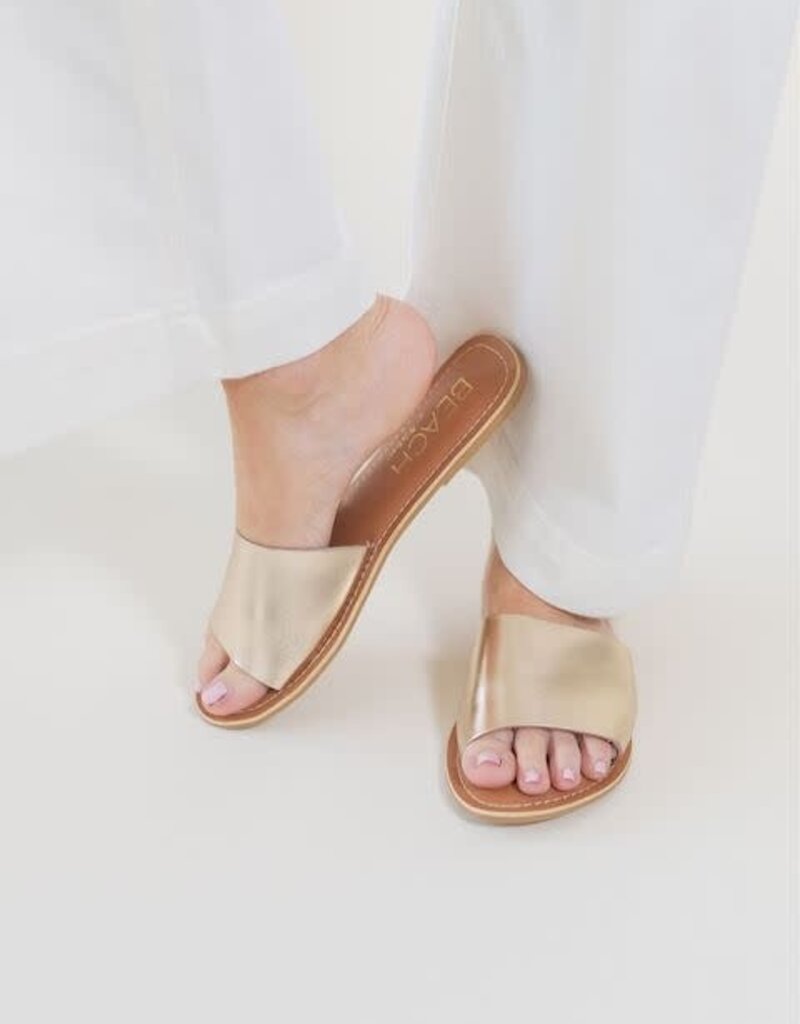 Beach by Matisse Cabana Slide Sandal Gold