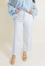Spanx Spanx Cropped Wide Leg Pant Cloud White