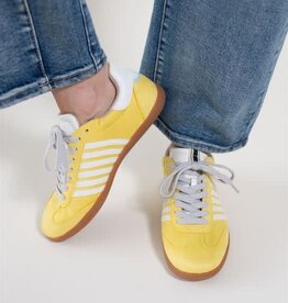 Shu Shop Stevie Yellow Suede Sneaker