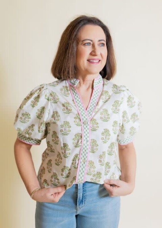 Jenna Printed Blouse