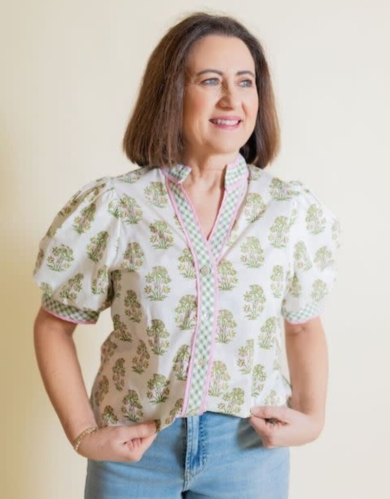 Jenna Printed Blouse