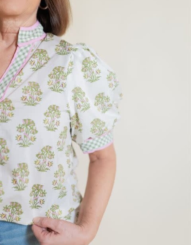 Jenna Printed Blouse