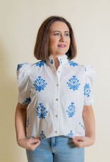 Caley Embroidered Button Up