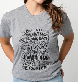 Sweet Baton Rouge Louisiana Festival Foods Tee