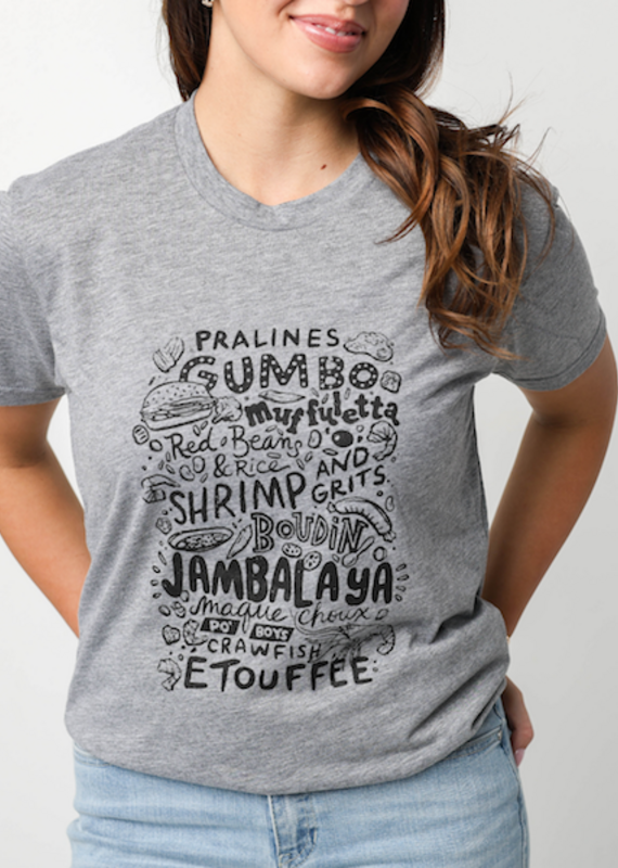 Sweet Baton Rouge Louisiana Festival Foods Tee