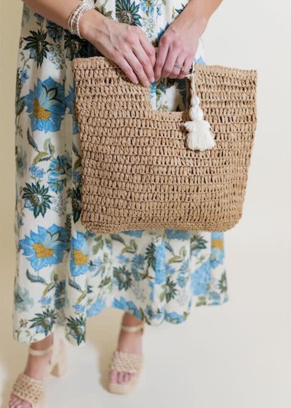 Beach by Matisse Tidal Tote Bag Tan