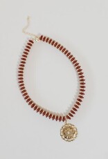 Leni Necklace Brown