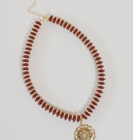 Leni Necklace Brown