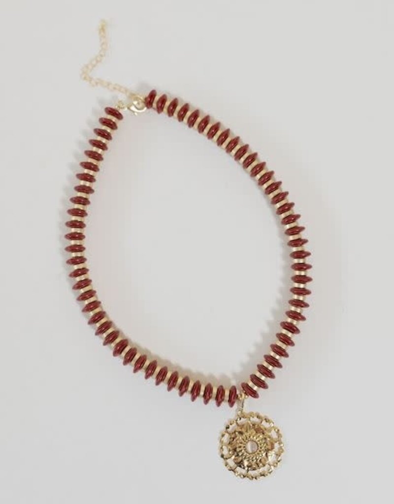 Leni Necklace Brown