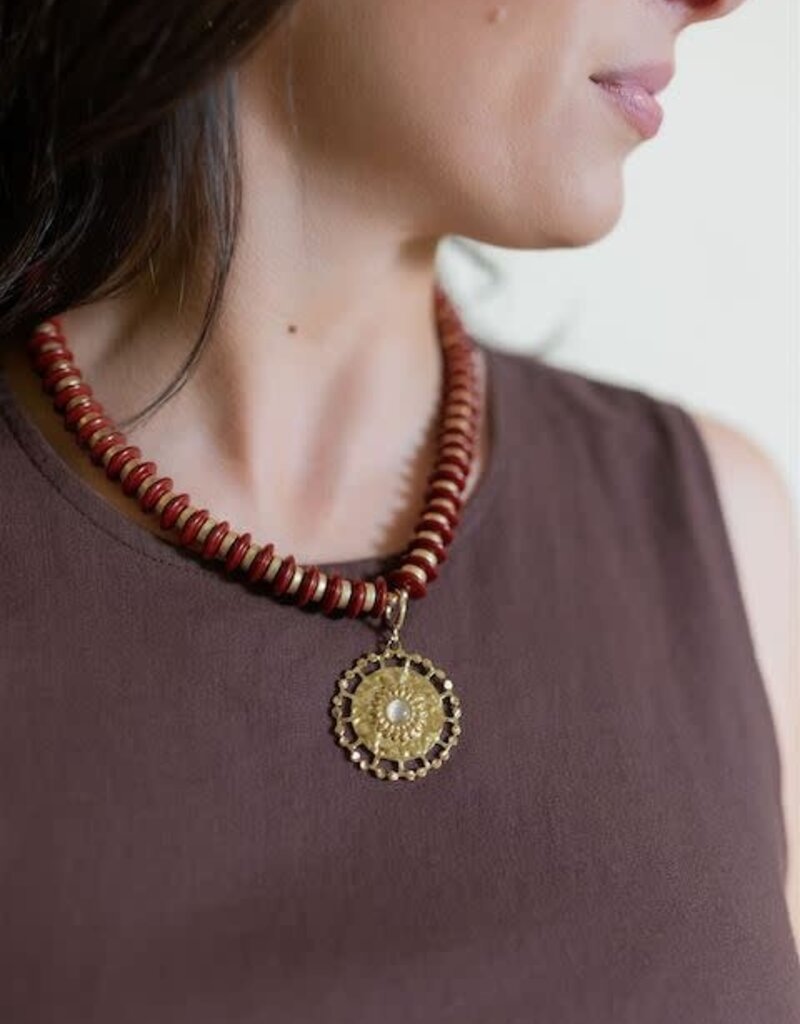 Leni Necklace Brown