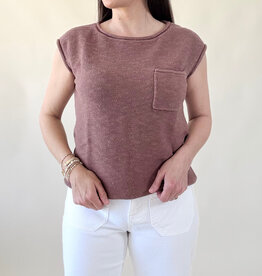 Sanctuary Easy Sweater Tee Mud Bath