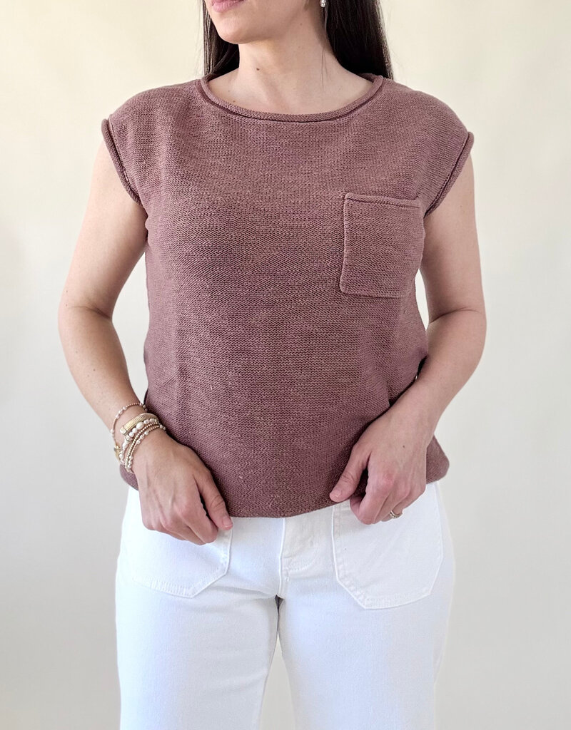 Sanctuary Easy Sweater Tee Mud Bath