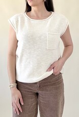 Sanctuary Easy Sweater Tee Collagen