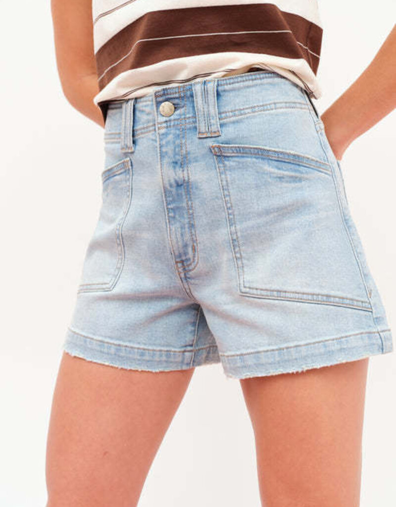 Daze Valley Girl Patch Pocket Short Rom Com