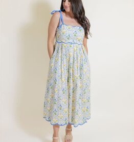 Grace Floral Midi Dress