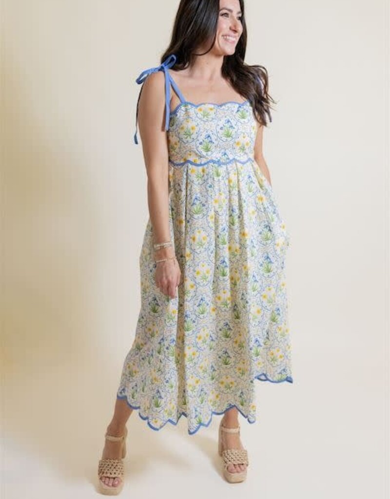 Grace Floral Midi Dress