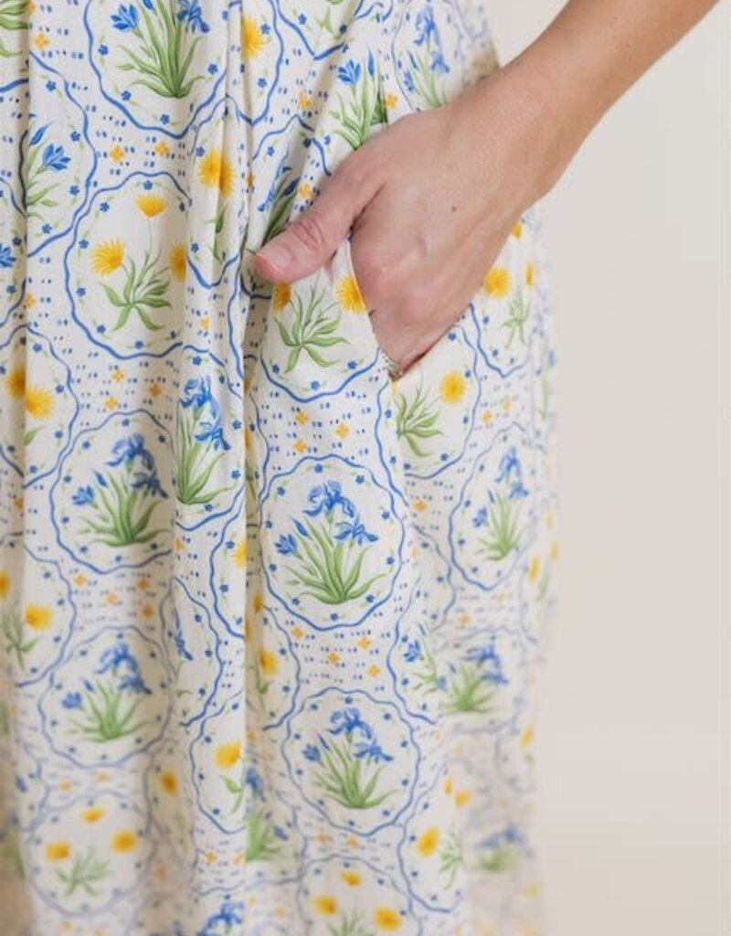 Grace Floral Midi Dress