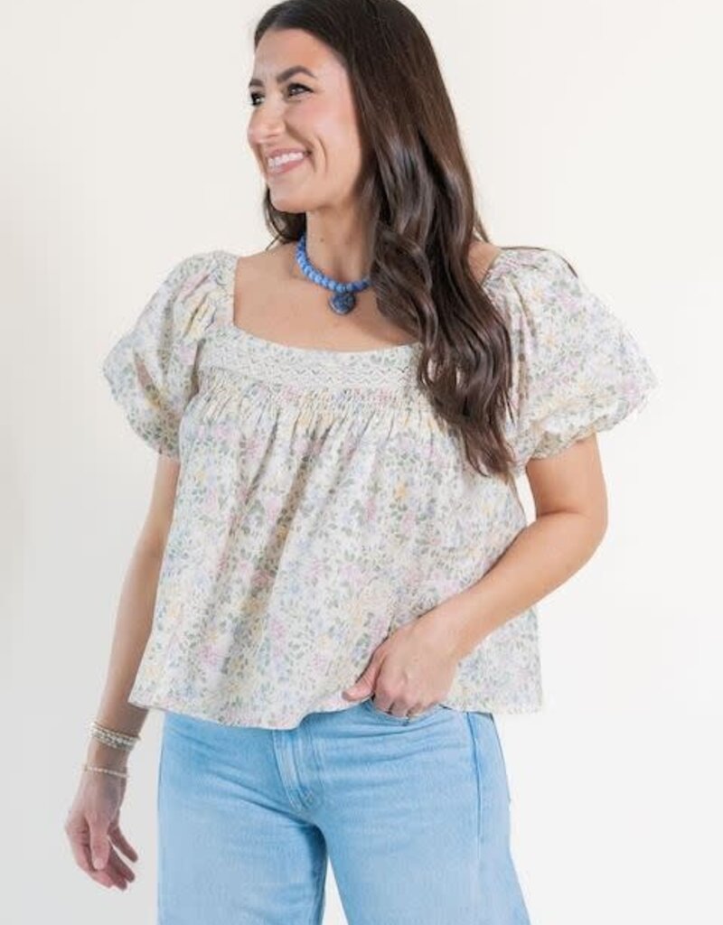 Vanna Floral Top