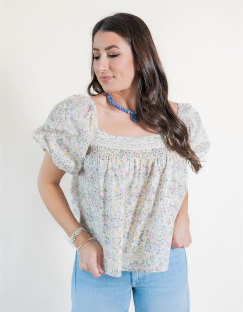 Vanna Floral Top