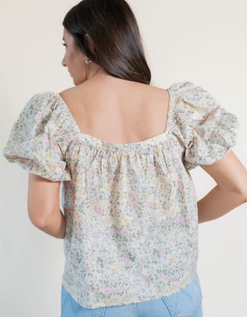 Vanna Floral Top
