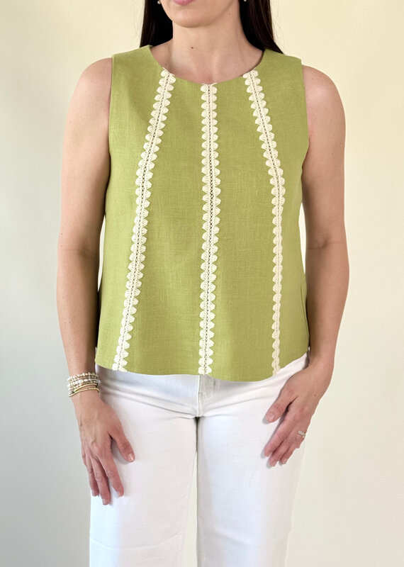 Harriet Top Light Olive