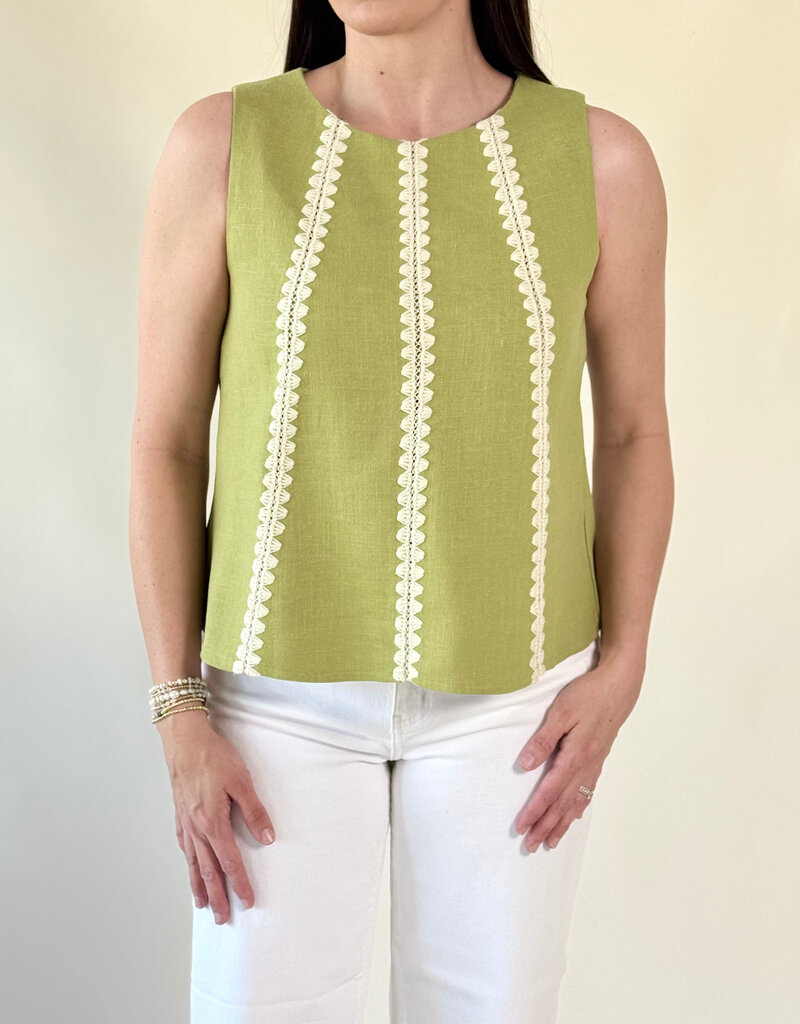 Harriet Top Light Olive