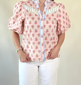 Callie Floral Detail Blouse