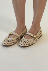 Steve Madden Melody Raffia Flat Natural