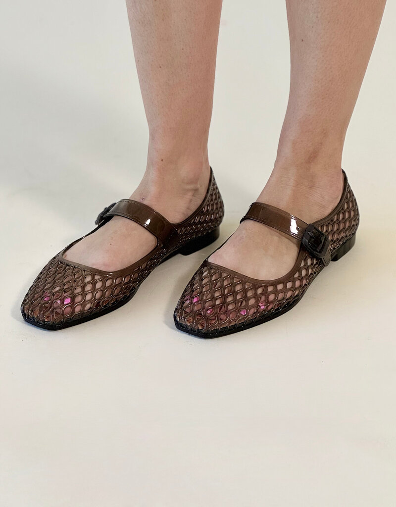 Coconuts by Matisse Vicky Mary Jane Flat Smoke