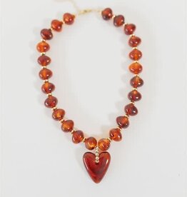 Brynlee Necklace Brown
