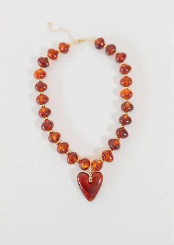 Brynlee Necklace Brown