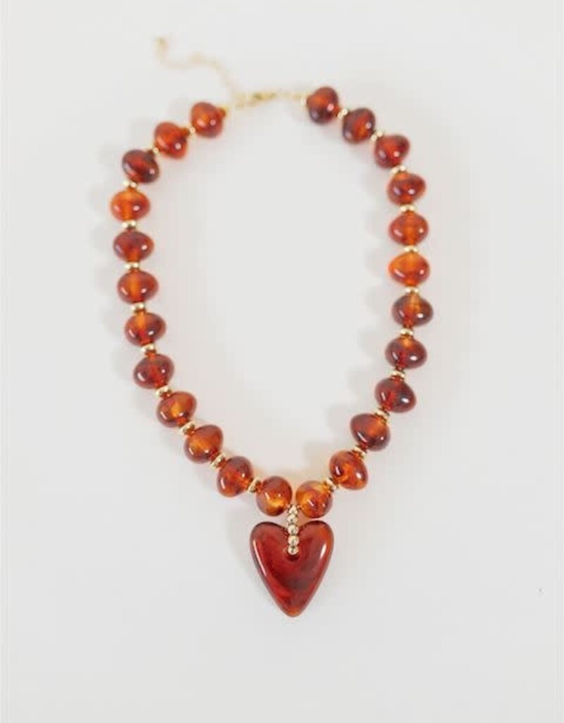 Brynlee Necklace Brown