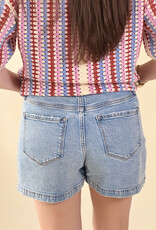 Vervet Lacy Denim Skort