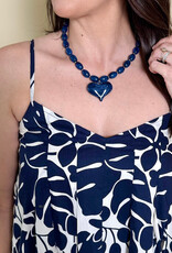 Roxie Necklace Navy