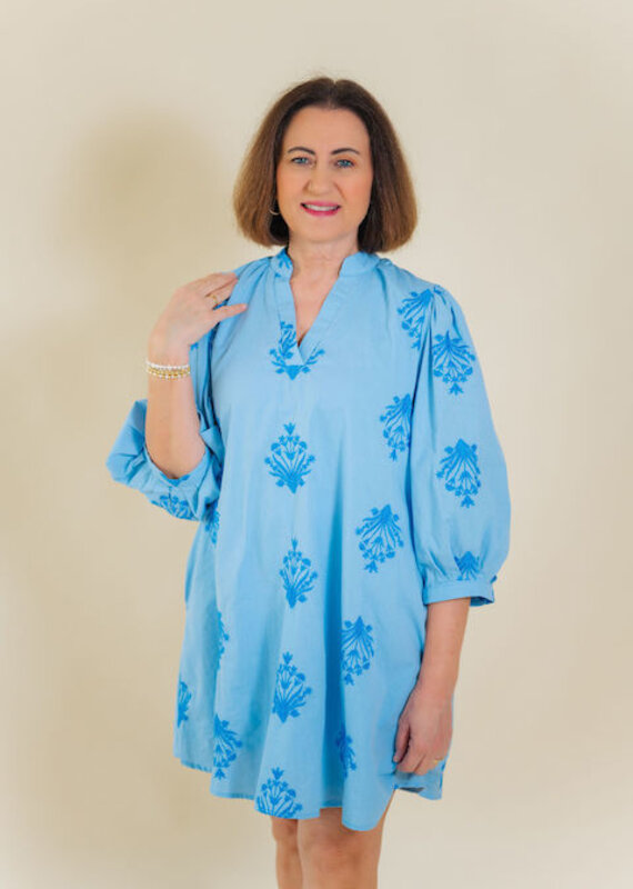 Adeline Embroidered Dress