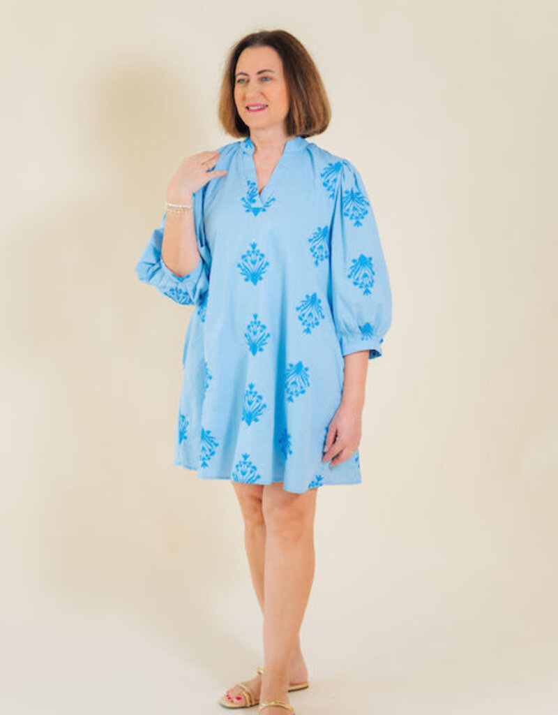Adeline Embroidered Dress