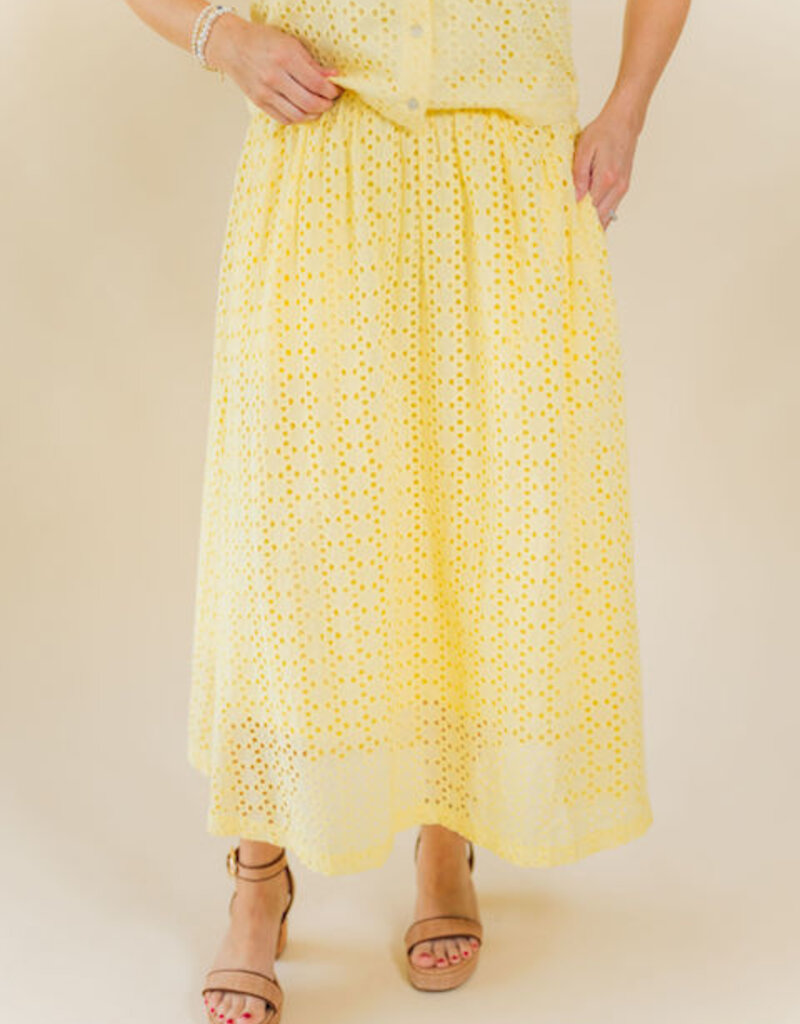 Blaire Eyelet Skirt