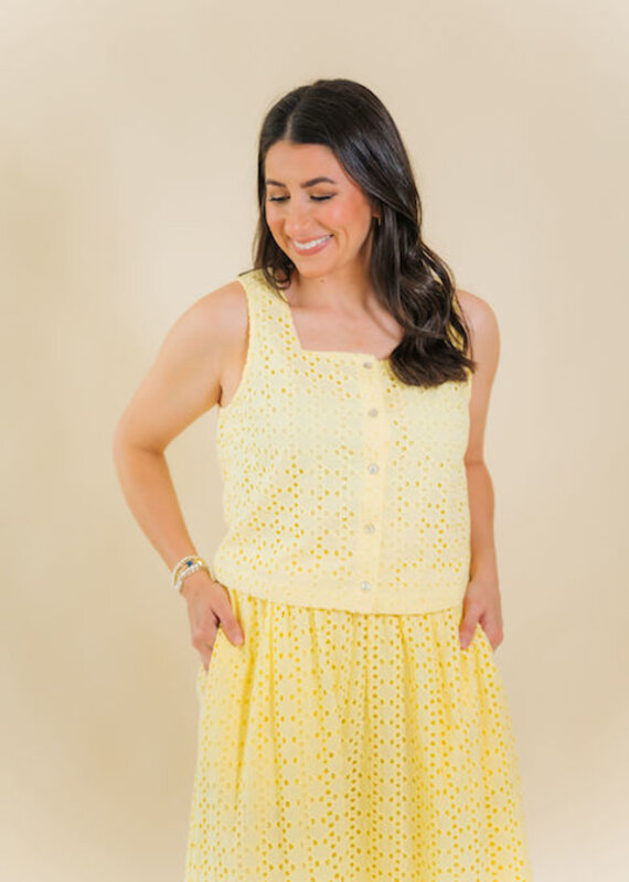 Blaire Eyelet Top