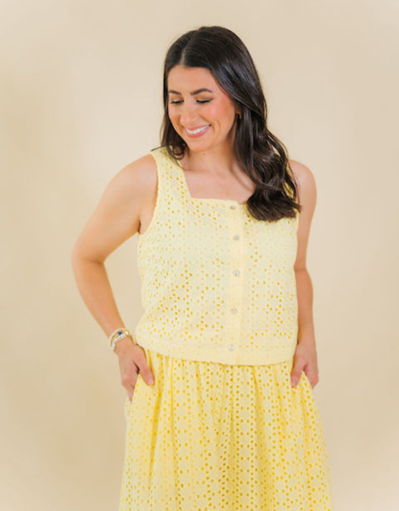 Blaire Eyelet Top