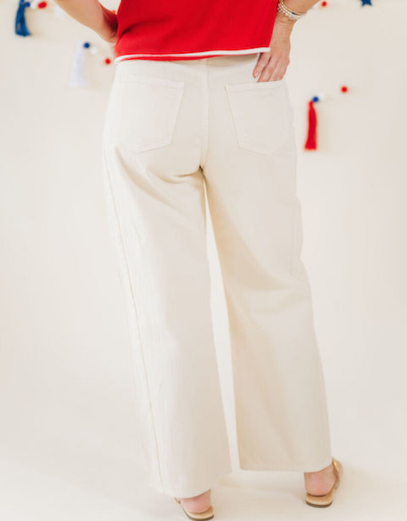 Just Black Barrel Jean Twist Cloud