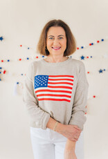 Z Supply Sienna Patriot Sweater Natural Heather