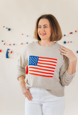 Z Supply Sienna Patriot Sweater Natural Heather
