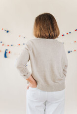 Z Supply Sienna Patriot Sweater Natural Heather