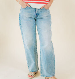 Pistola Lexi Mid Rise Bowed Straight Bowie