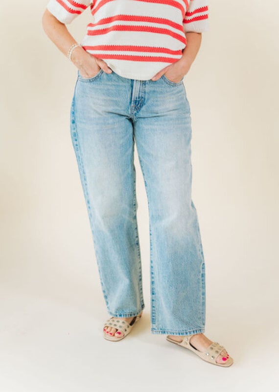 Pistola Lexi Mid Rise Bowed Straight Bowie