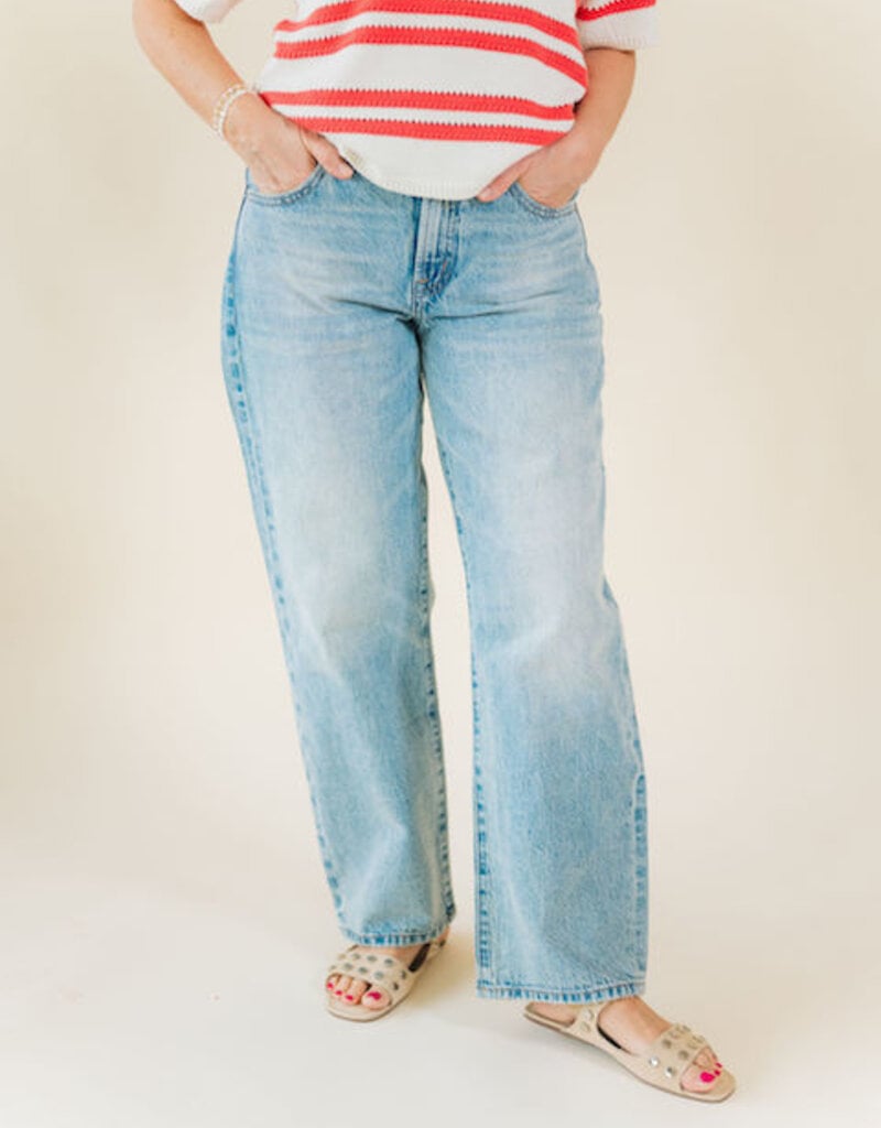 Pistola Lexi Mid Rise Bowed Straight Bowie