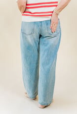 Pistola Lexi Mid Rise Bowed Straight Bowie