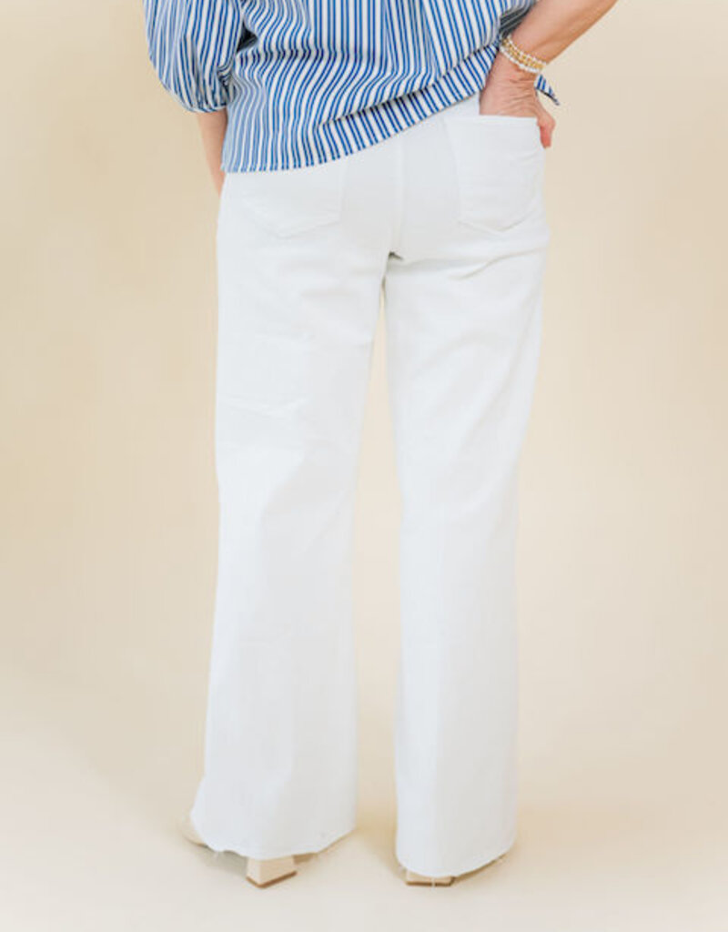 Dear John Fiona Wide Leg White